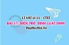 Điện trở là gì? Công thức, biểu thức tính điện trở, Định luật OHM với đoạn mạch chỉ có điện trở? Vật lí 11 bài 17 CTST